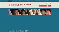 Desktop Screenshot of enchantedcircletheater.com